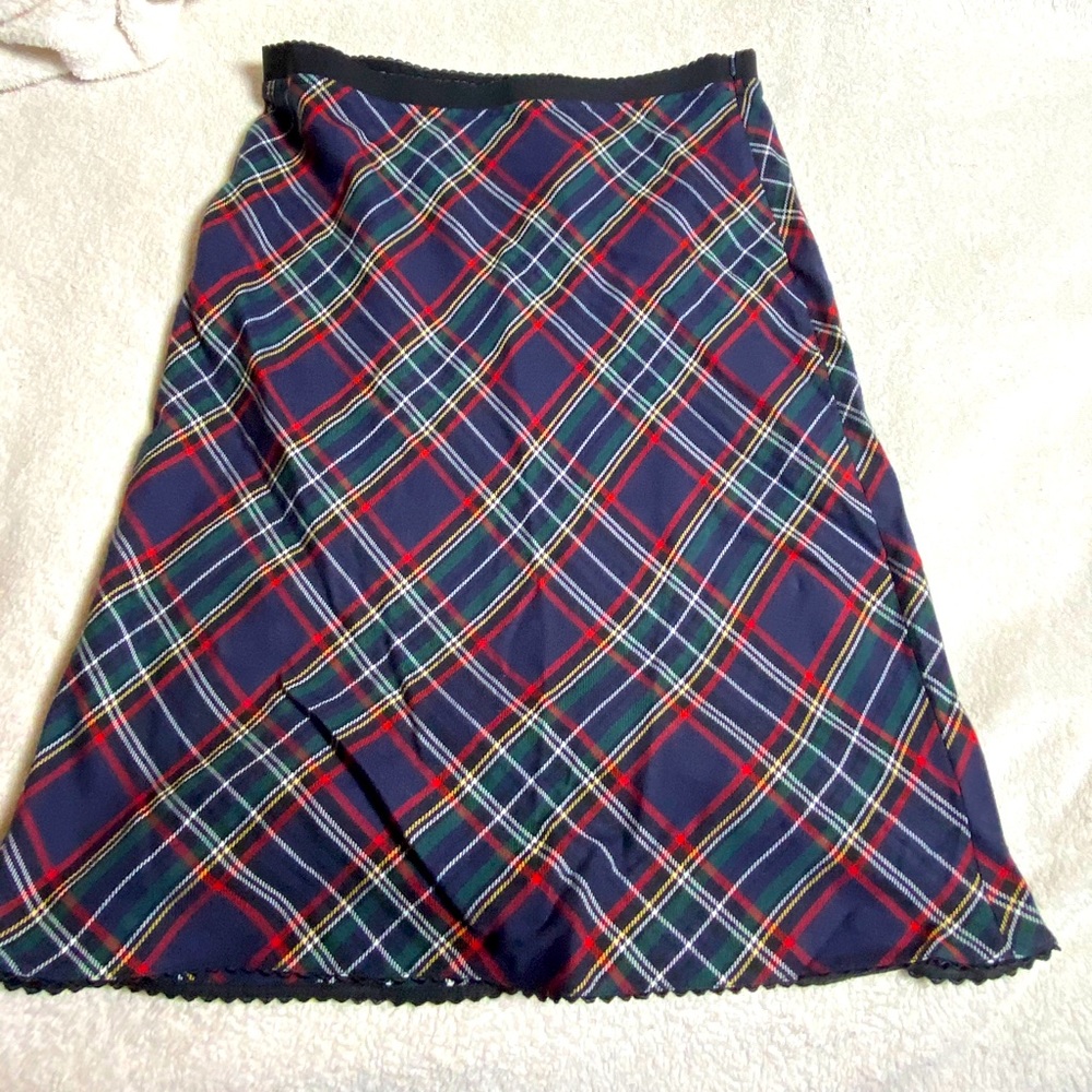 Guess plaid mini skirt